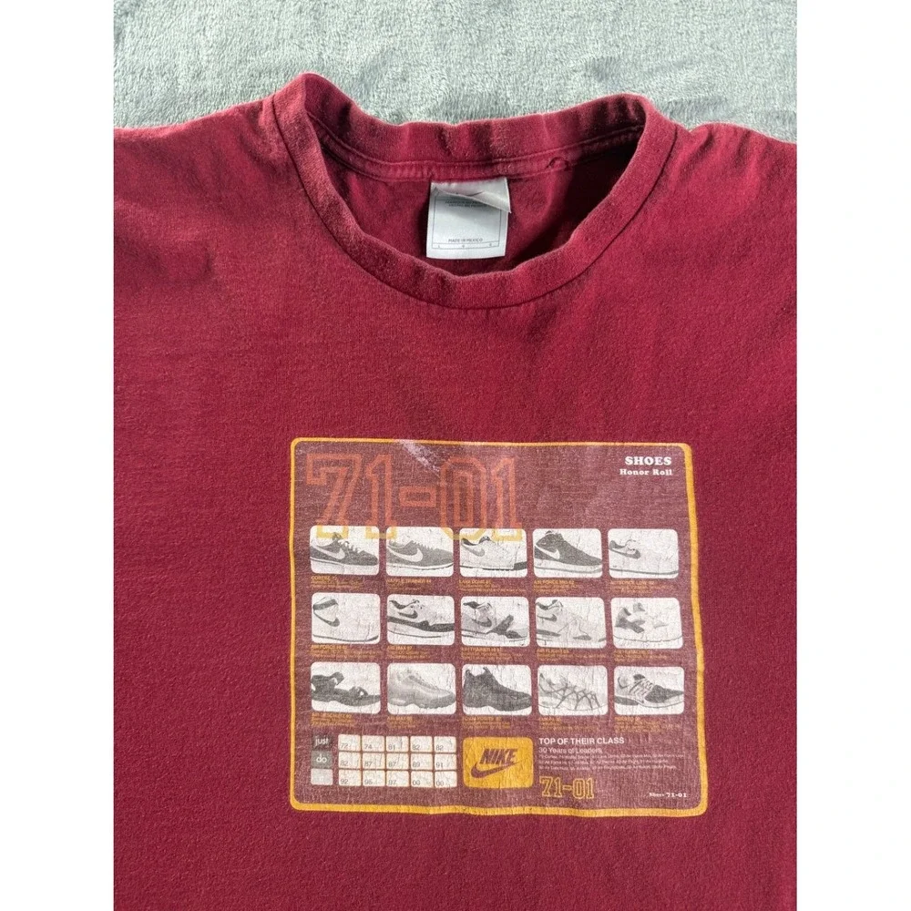 Vintage 71-01 SHOES Honor Roll Nike just do it TOP OF THEIR CLASS 30 Years of
